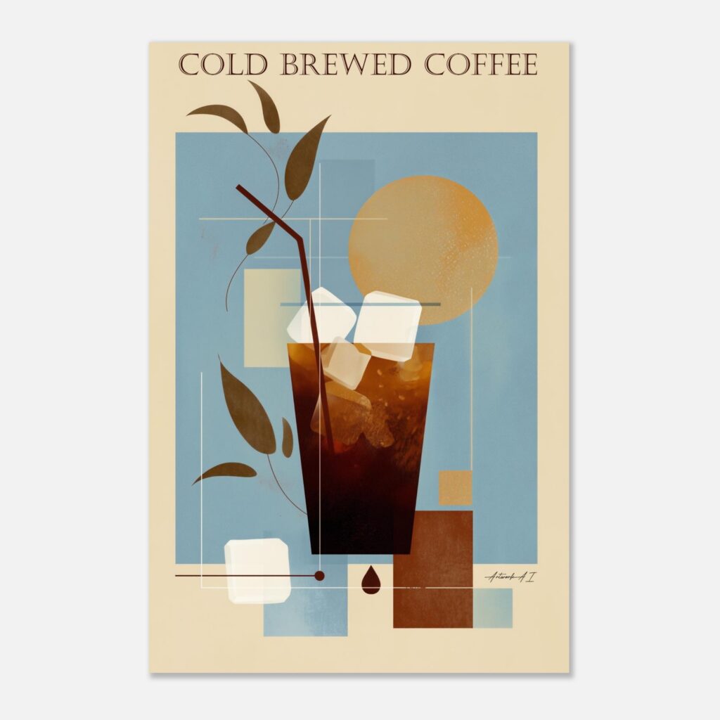 Cold Brew Coffee Poster