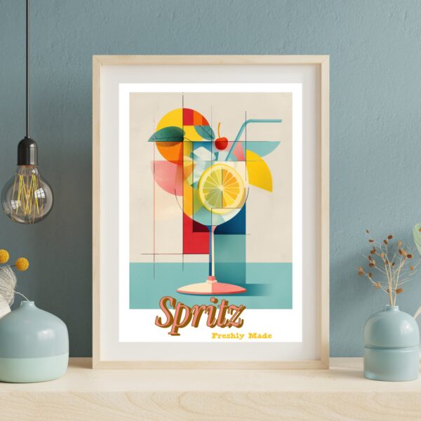 Spritz Cocktail Poster