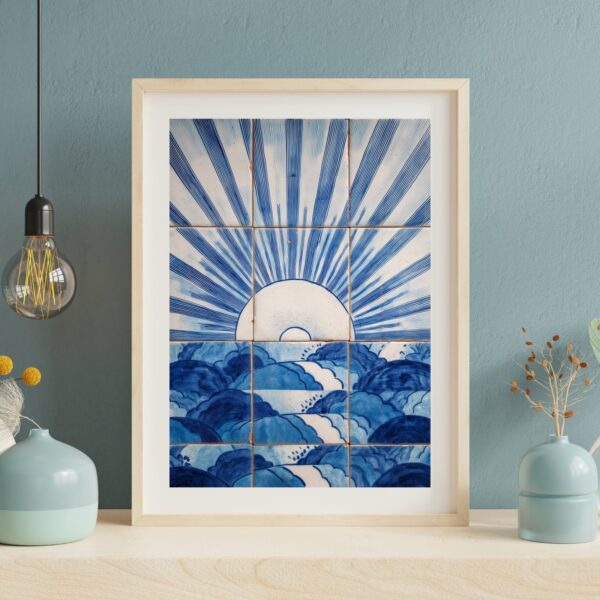 Azulejo Sunrise Wall Art